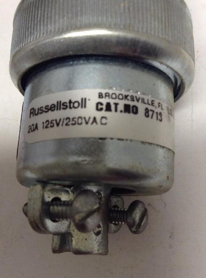 Thomas & Betts Russellstoll,8713,Male Plug  MDGT Ever-Lok 8R9 F113028