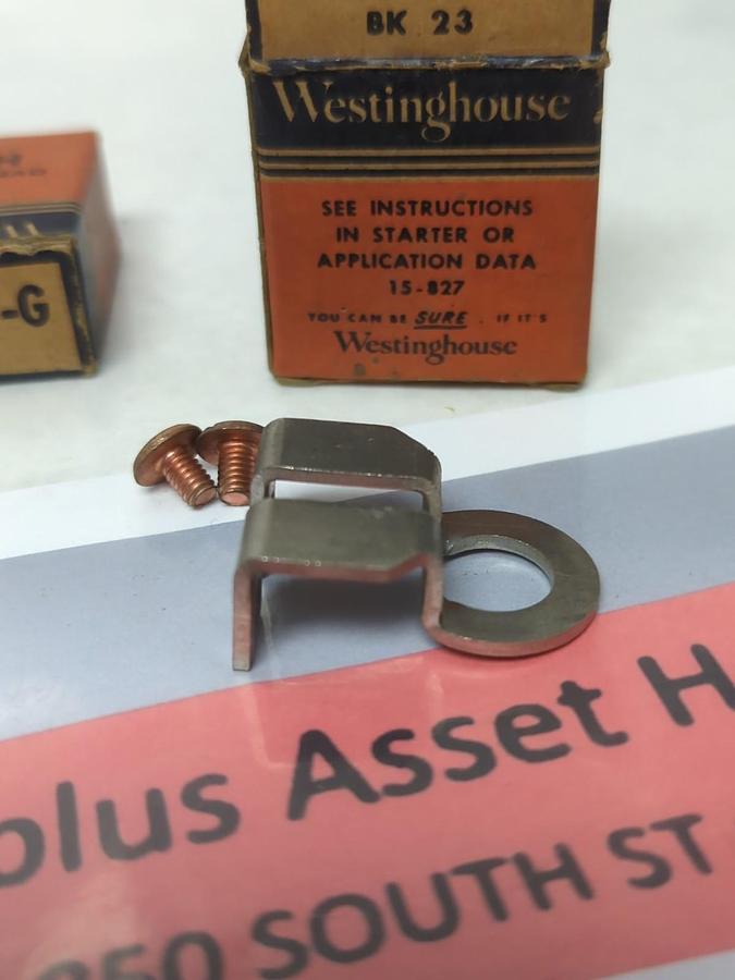 WESTINGHOUSE,966 497-G,OVERLOAD THERMAL HEATER RELAY LOT OF 2 NOS