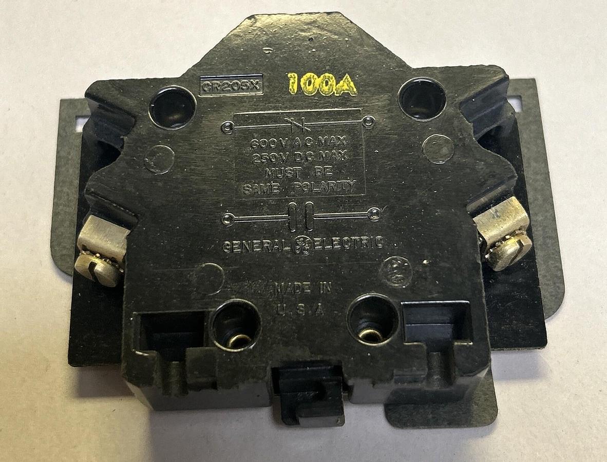 GENERAL ELECTRIC,CR205X100A,AUXILIARY CONTACT KIT NOS