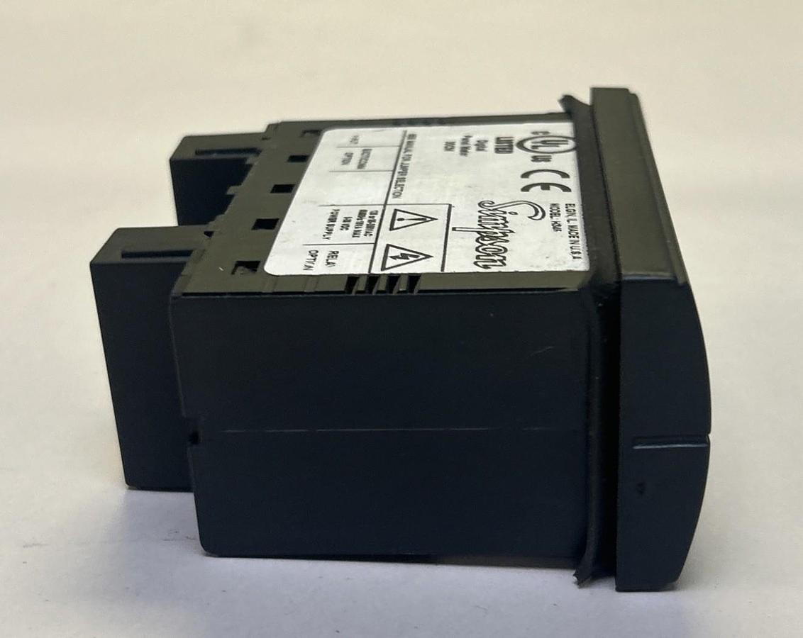 Used SIMPSON,H345-2-21-0-0-0,DIGITAL PANEL METER