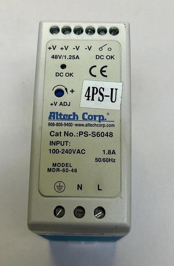 Used ALTECH CORP,PS-S6048,POWER SUPPLY