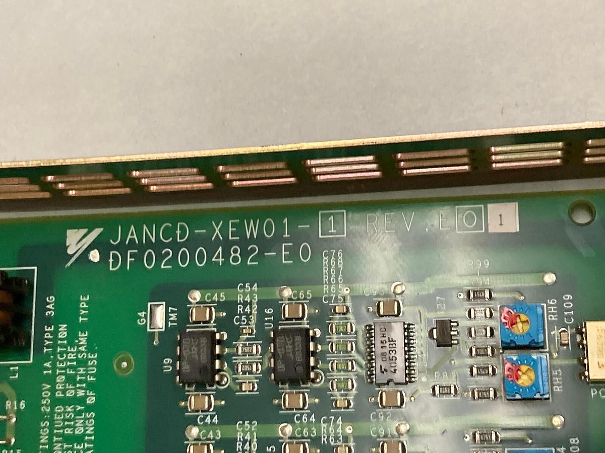 Used Yaskawa,JANCD-XEW01-1 DF0200482-E0,Servo Module Circuit Board