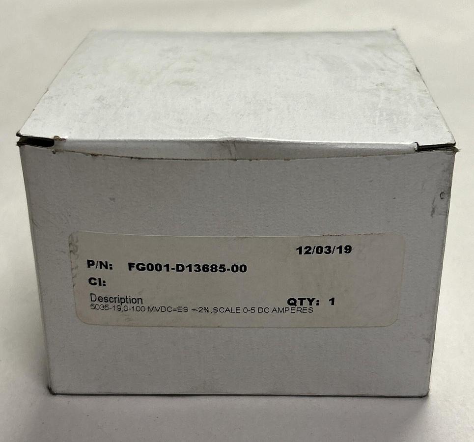 Used HOYT,FG001-D13685-00,PANEL METER NEW