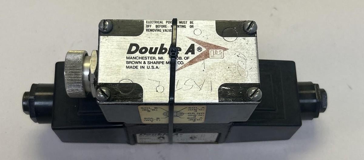 Used DOUBLE A,QF-005-C-10B1-BH,HYDRAULIC VALVE