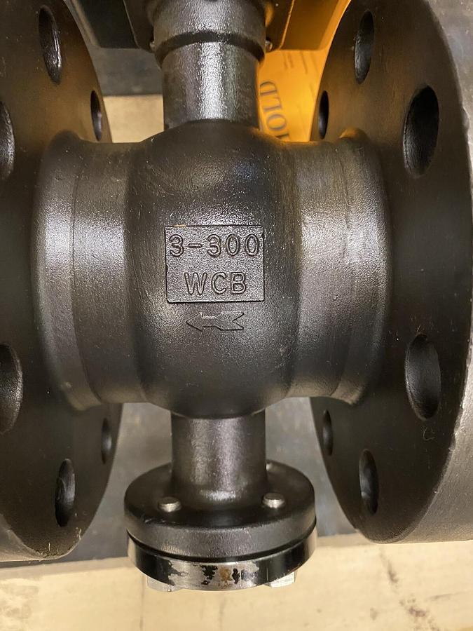 TRIAC A-T Controls,2R850SR 3" ACTUATOR BALL VALVE CLASS 300