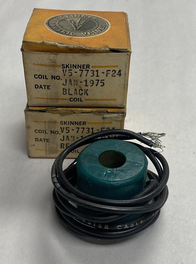 Skinner,V5-7731-F24,Coil Lot OF 2 NOS