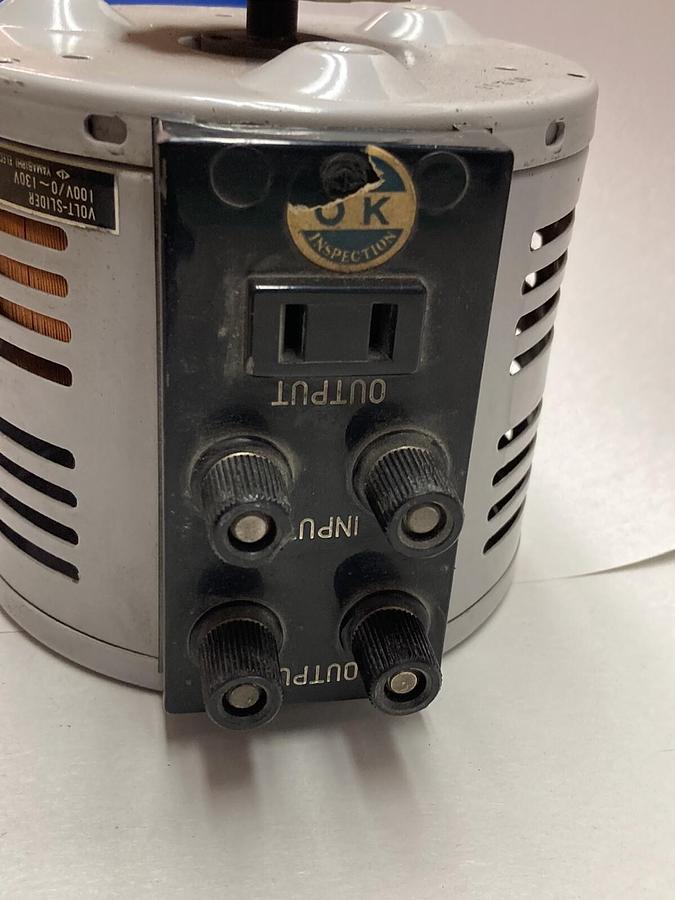 Used Yamabishi,57-2-16,Variable Transformer Volt Slider