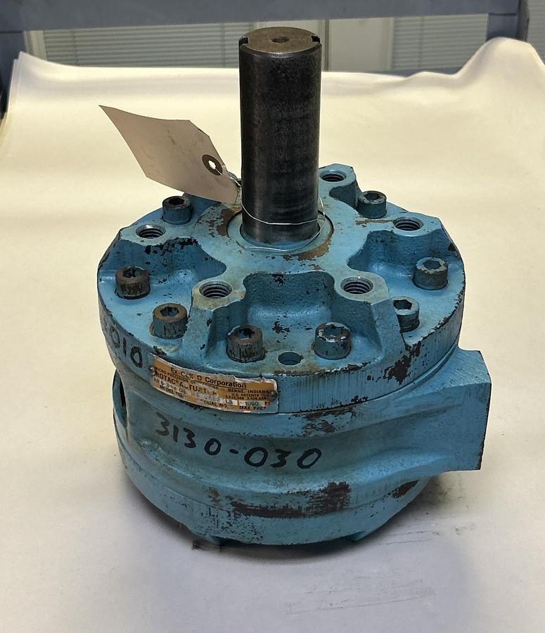 Used EX-CELLO CORP,HN6-31V,MICROMATIC ROTAC HYDRAULIC ROTARY ACTUATOR