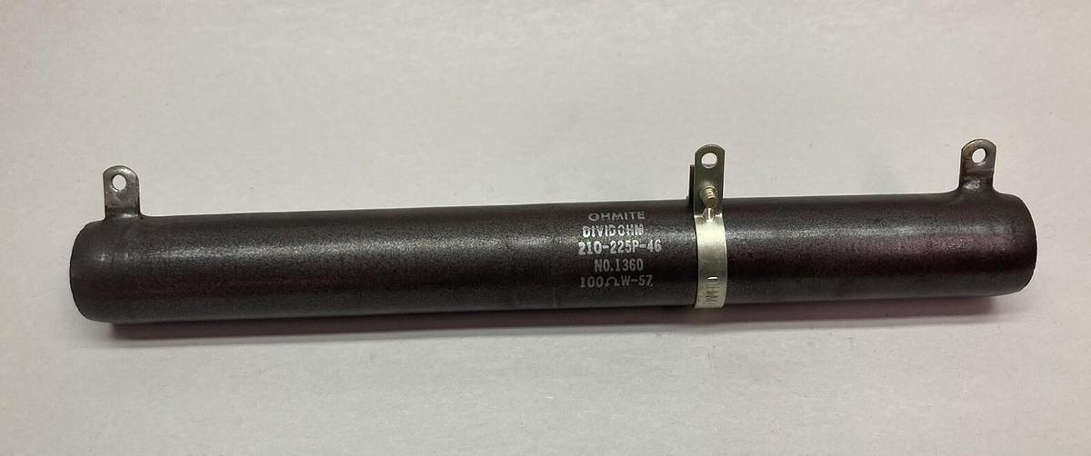 Ohmite,1360 210-225P-46,Resistor 100 OHMS