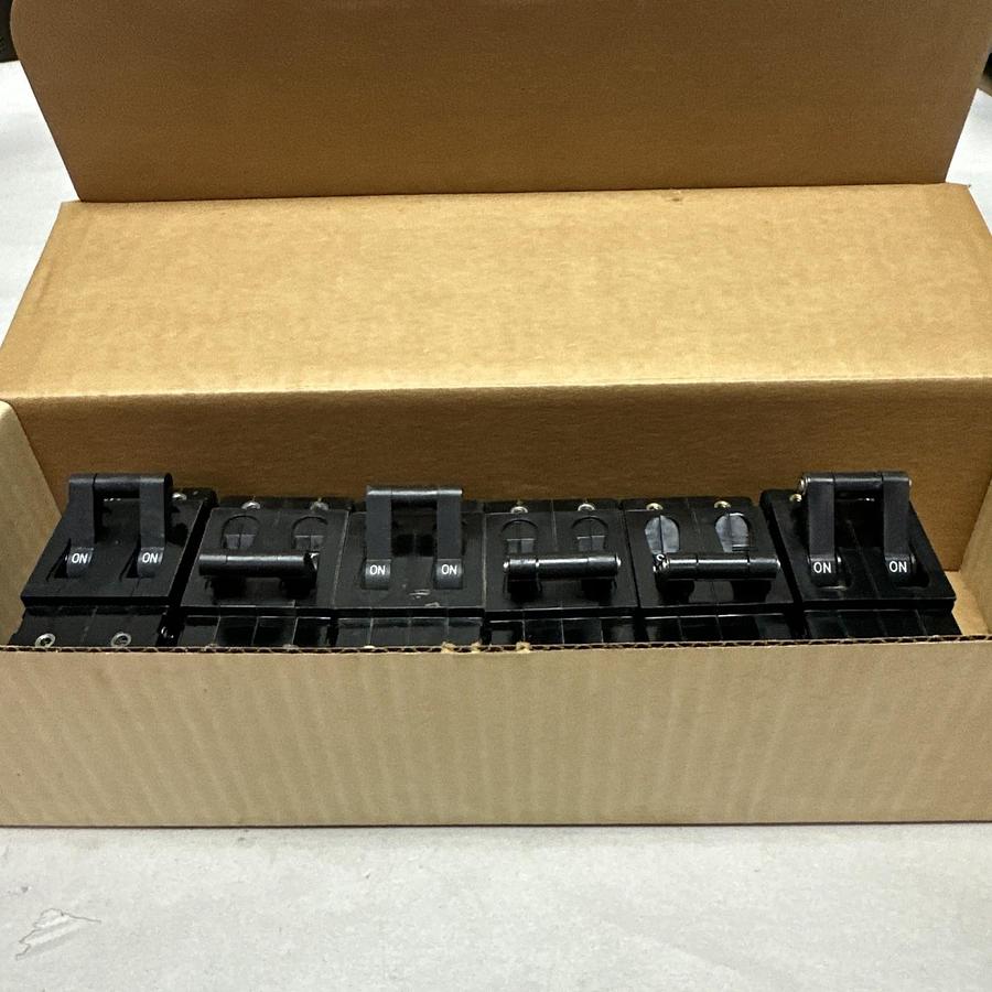 Used Airpax,UPL11-1295-17,15 Amp 2 Pole Circuit Breaker LOT of 6