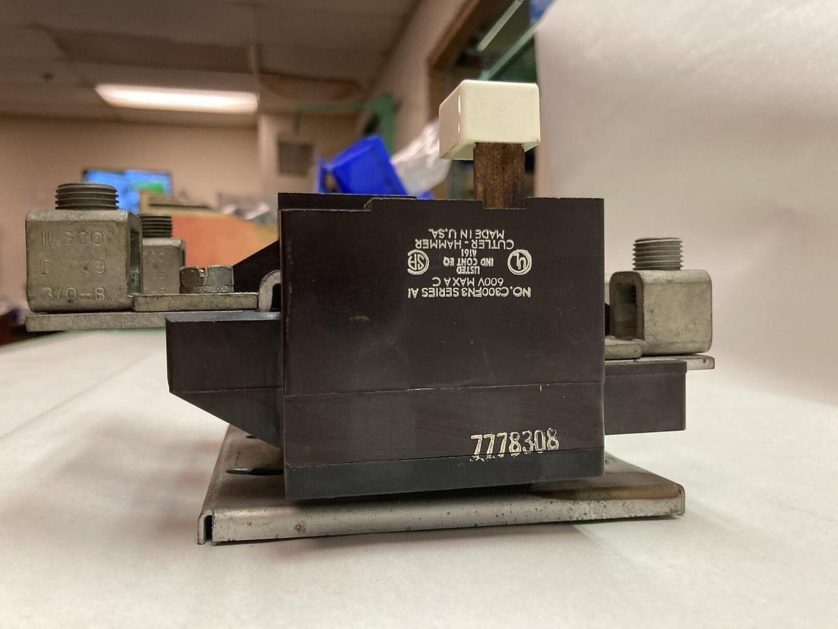 Used Cutler-Hammer,C300FN3 Series A1,Contactor 600V Max AC