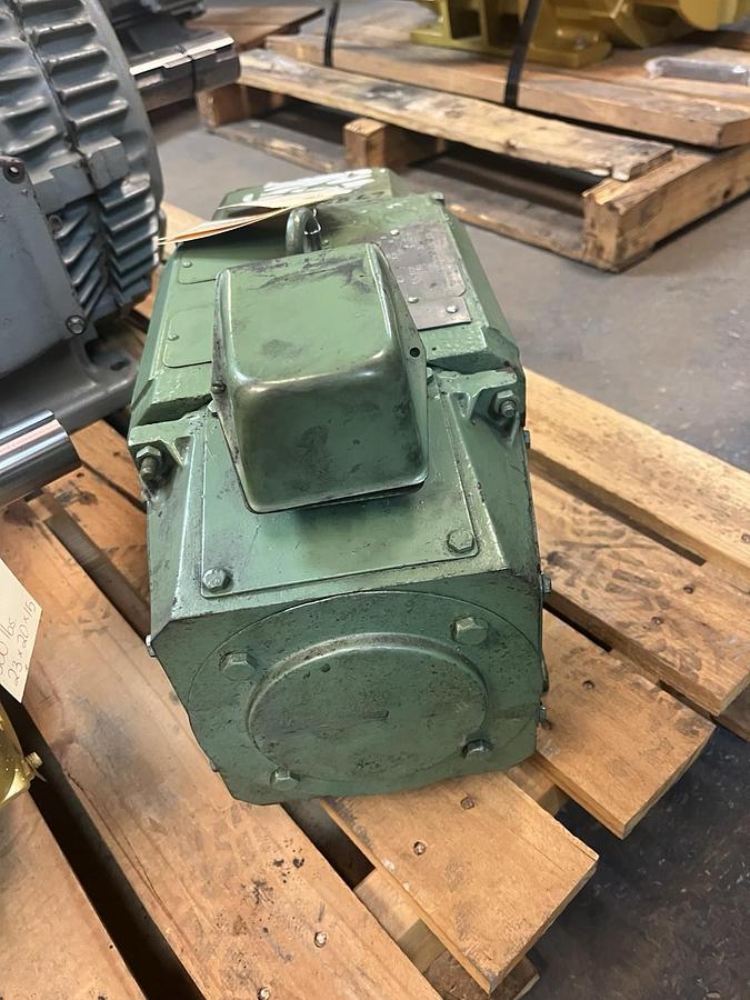 Used RELIANCE,DC1811ATCZ,DC MOTOR 3HP 1750RPM 180VDC