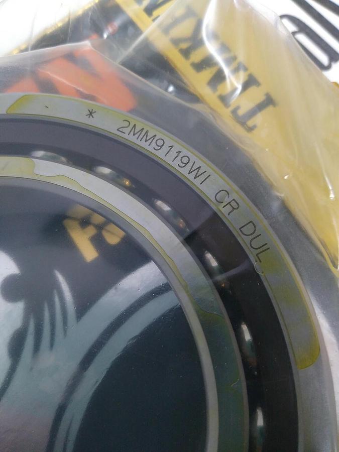 Used Timken,2MM9119WI DUL,Spindle & Precision Machine Tool Angular Contact Bearing NO