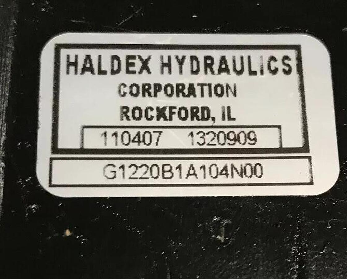 Haldex Hydraulics,110407 1320909,Pump