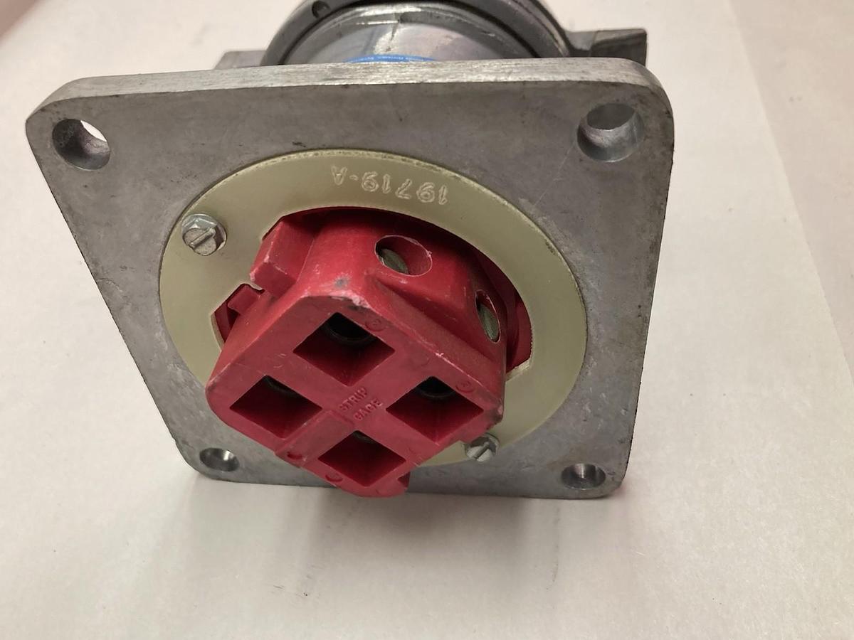 Used Cooper/Crouse-Hinds,AR641 Model M3,4-Pole Receptacle 60A