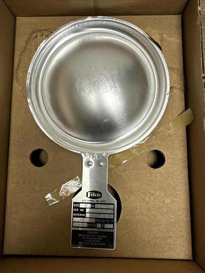 Fike,39psig,PVBT Rupture Disk