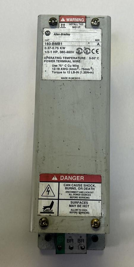 Used ALLEN BRADLEY,160-BMB1,DYNAMIC BRAKE MODULE