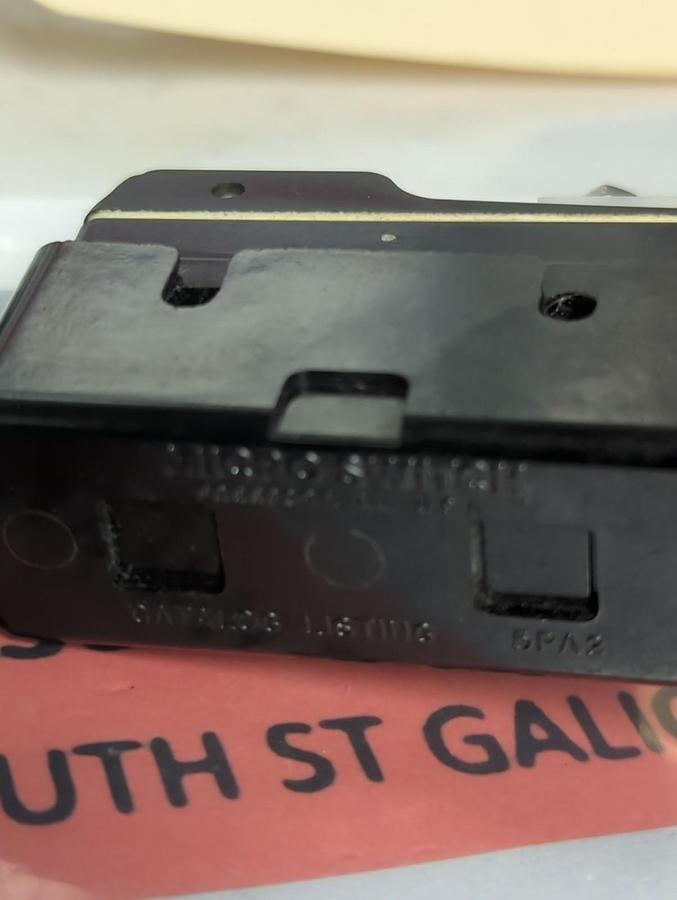 Used HONEYWELL,BZ-2RW855-5AP2,MICROSWITCH ASSEMBLY PRE-OWNED