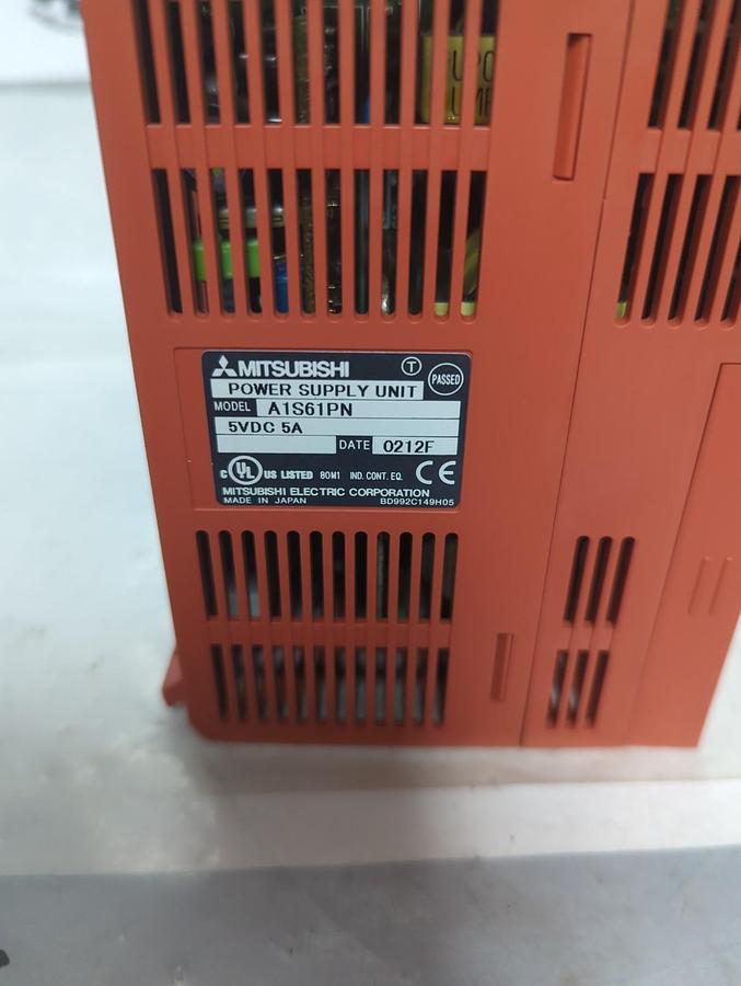 Used MITSUBISHI,A1S61PN,POWER SUPPLY UNIT PRE-OWNED