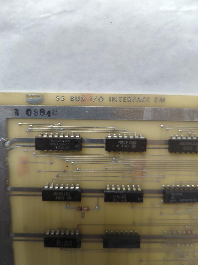 Used BENDIX,3728918,S5 BUS I/O INTERFACE EM CIRCUIT BOARD PRE-OWNED