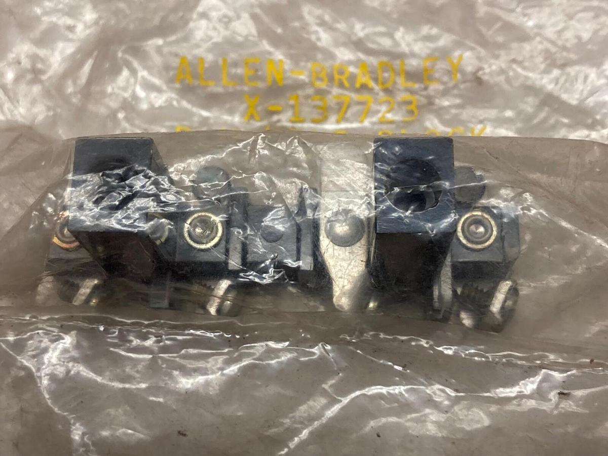 Used Allen Bradley,X-137723,Contact Block Relay