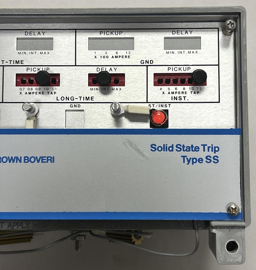 Used ABB,609901T503,SOLID STATE TRIP UNIT