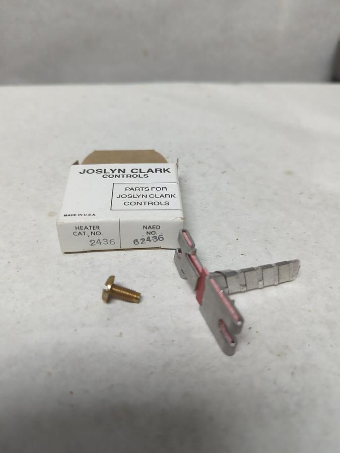 JOSLYN CLARK,2436,OVERLOAD RELAY HEATER NOS