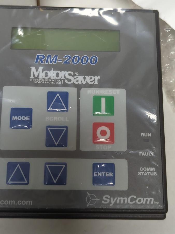 LITTELFUSE,RM2000,MOTORSAVER THREE PHASE ELECTRONIC MOTOR PROTECTOR NOS