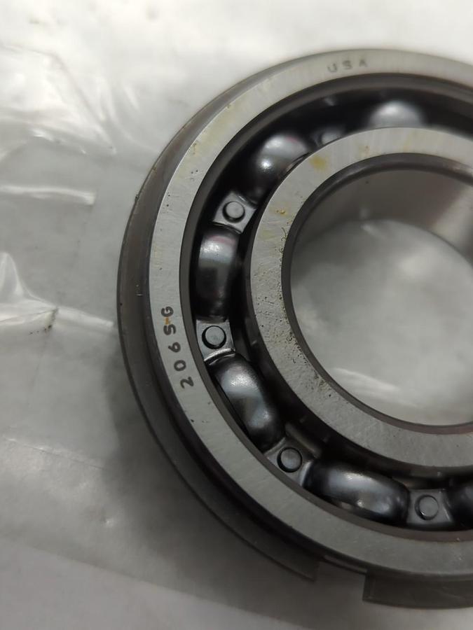 Used MRC,2065G,DEEP GROOVE BALL BEARING WITH SNAP RING PRE-OWNED