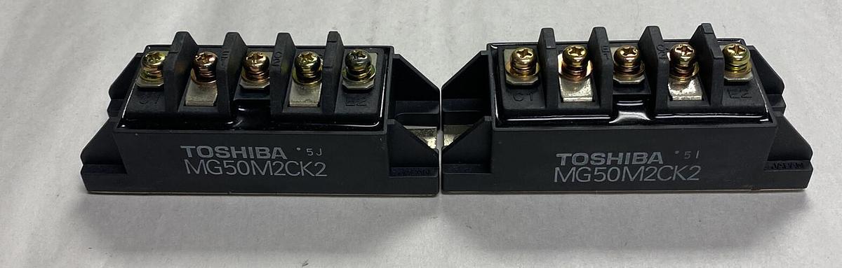 TOSHIBA,MG50M2CK2,POWER MODULE LOT OF 2 NOS