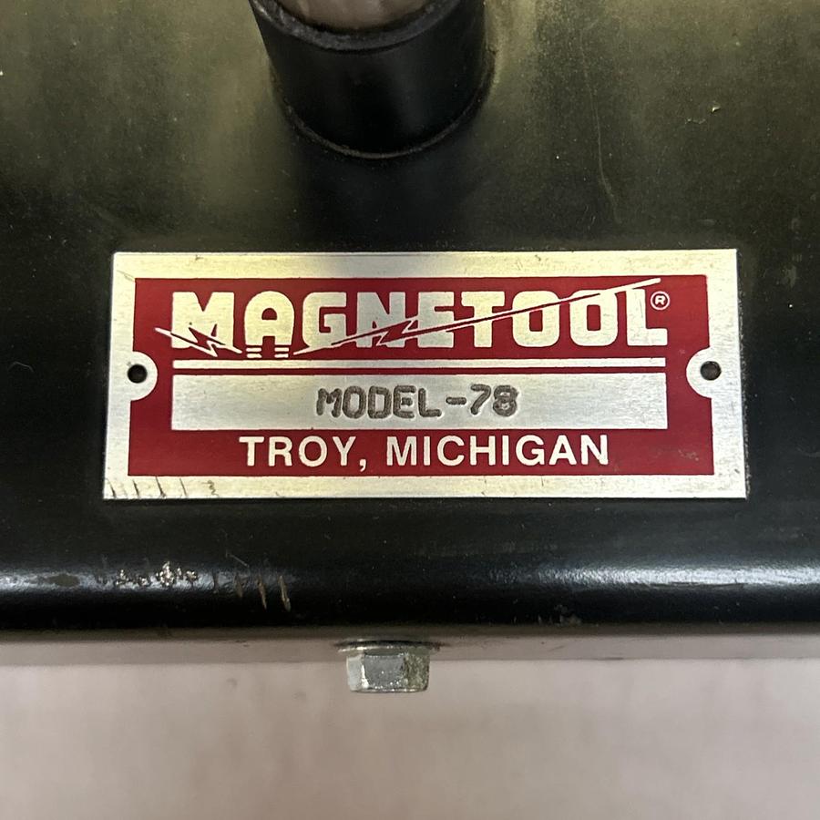 Used MAGNETOOL,MODEL 78,PARTS MAGNET