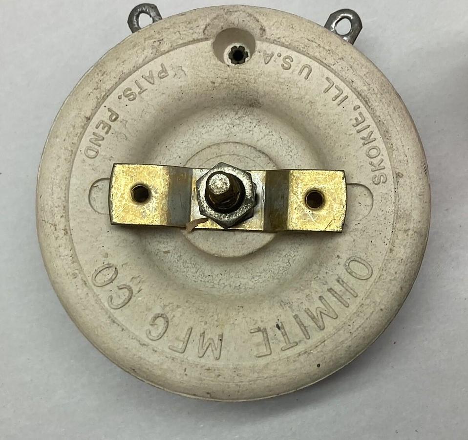 Ohmite,0537,Rhestat 150 OHM 1.0A Series 7939