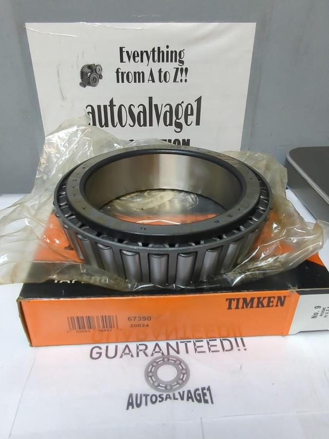 TIMKEN,67390-20024,ROLLER BEARING CONE NOS