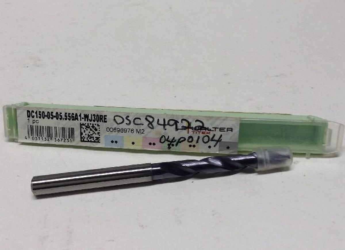 Walter Titex,DC150-05-05.556A1-WJ30RE, Coolant Fed Drill