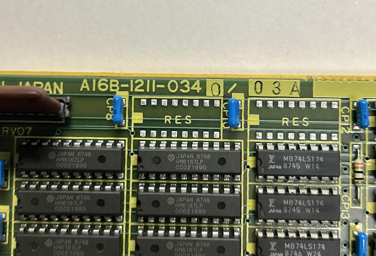 Used FANUC,A16B-1211-0340/03A,PC BOARD ASSEMBLY