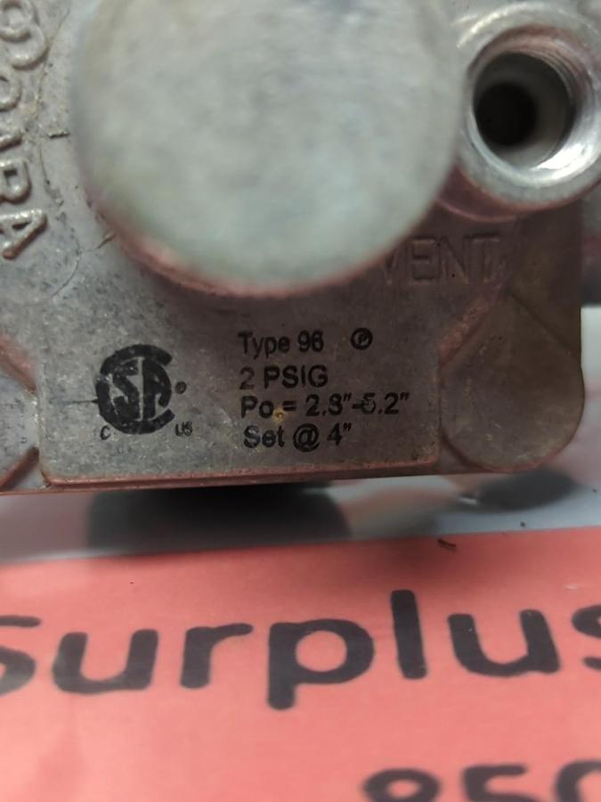 Used HONEYWELL,V4046C-1047,MAGNETIC GAS VALVE ASSEMBLY 1/4 INCH 10PSI PRE-OWNED