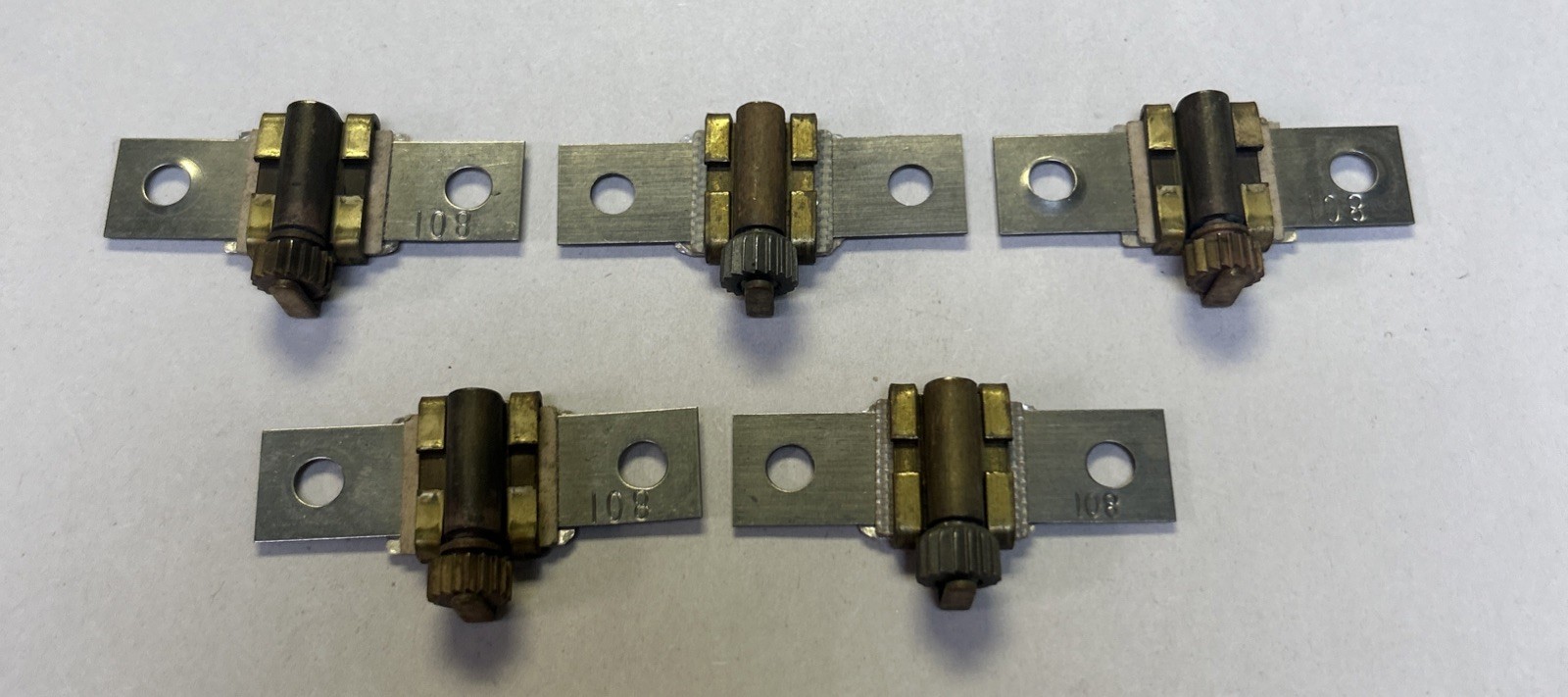 Used SQUARE D,B25,THERMAL OVERLOAD HEATER ELEMENT LOT OF 5