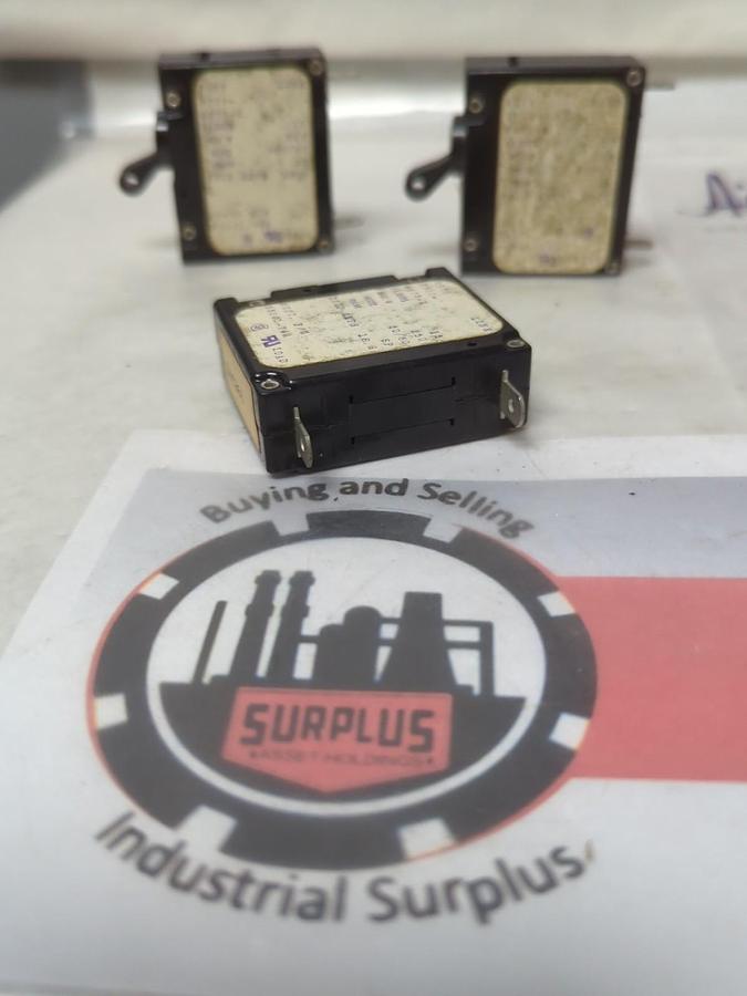 Used AIRPAX,UPG1-1,CIRCUIT BREAKER LOT OF 3 PRE-OWNED