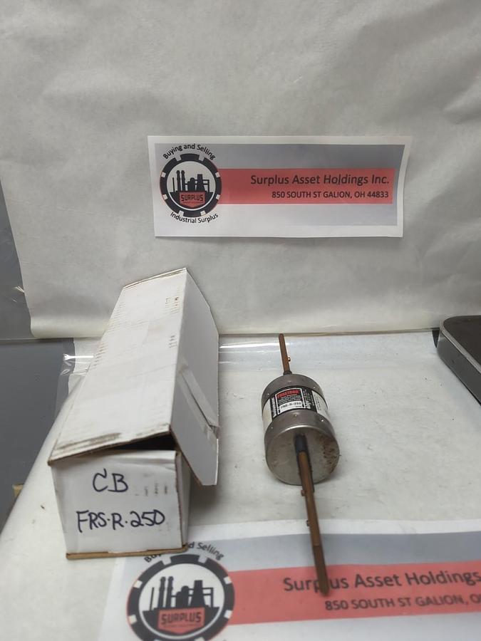 Used COOPER BUSSMANN,FRS-R-250,FUSETRON 250 AMP FUSE PRE-OWNED