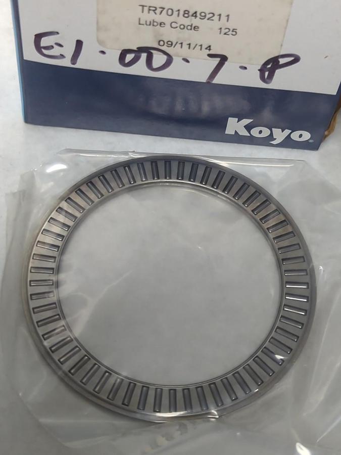 KOYO,NTA-3648;PB;L125,NEEDLE ROLER THRUST BEARING LOT OF 2 NOS
