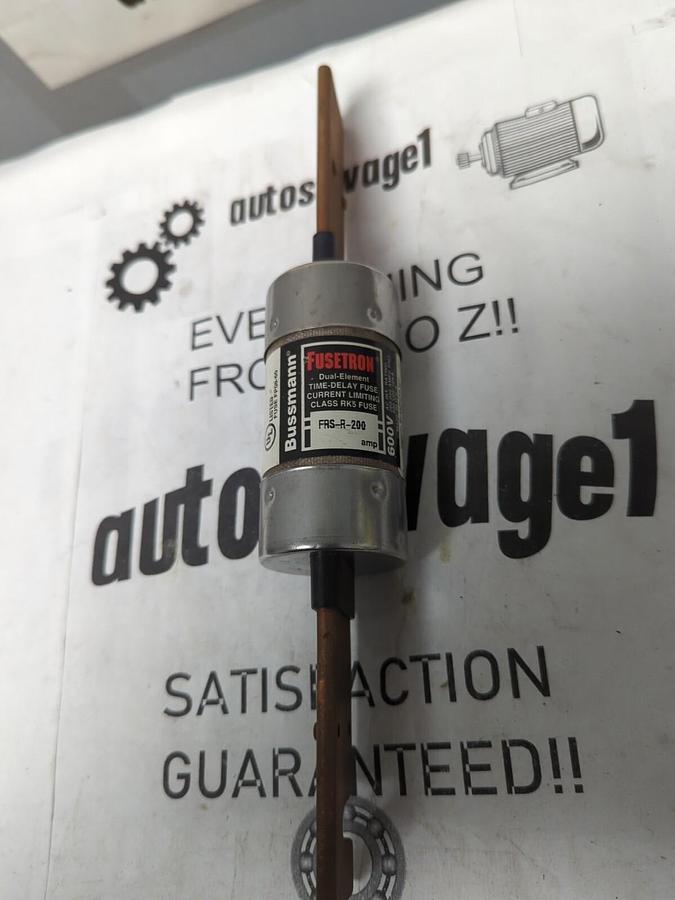 COOPER BUSSMANN,FRS-R-200,FUSETRON 200 AMP FUSE MISSING BOX