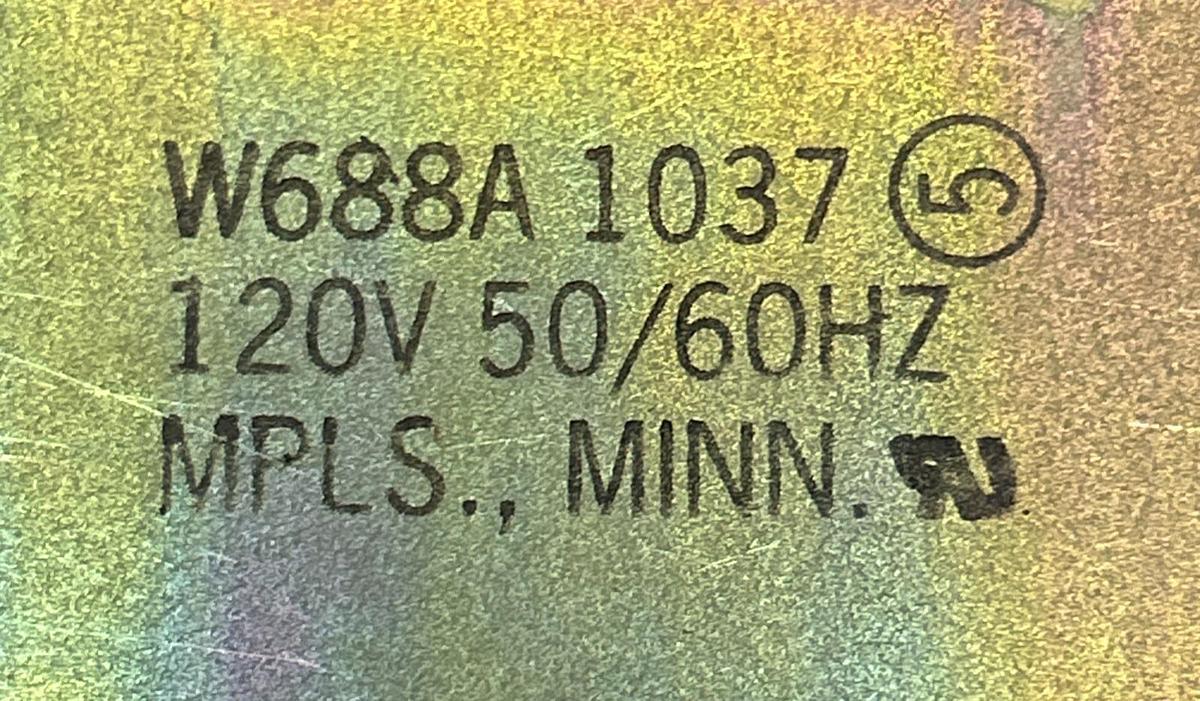 Used HONEYWELL,W688A1037,PURGE PANEL MULTI-BURNER MODULE