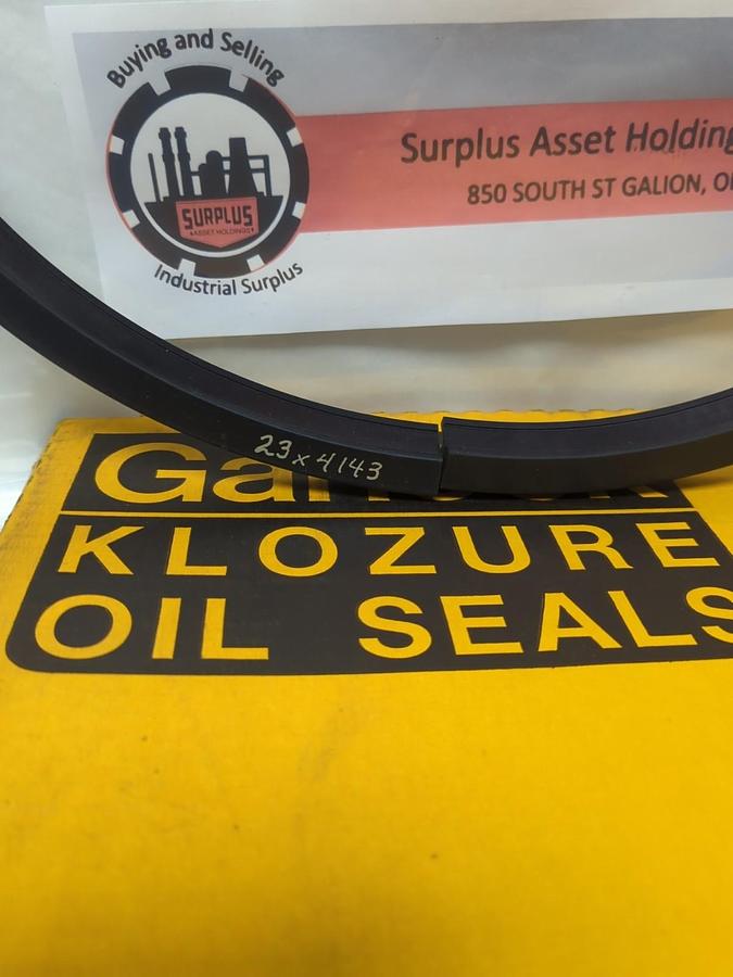 GARLOCK KLOZURE,23X4143,OIL SEAL 14.5 X 16 X 3/4 NOS