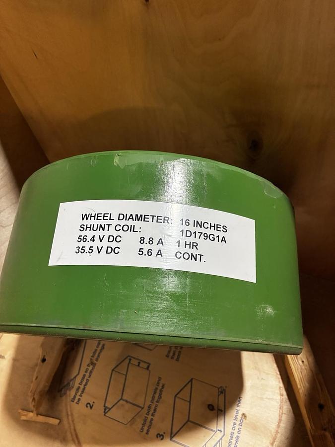 GE,1D179G1A,BRAKE SHUNT COIL 16 INCH NOS