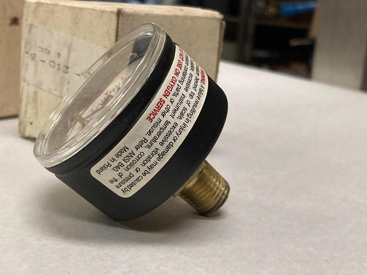 Norgren,18-013-209,Pressure Gauges 0-160PSI 1/4"NPTF LOT OF 2