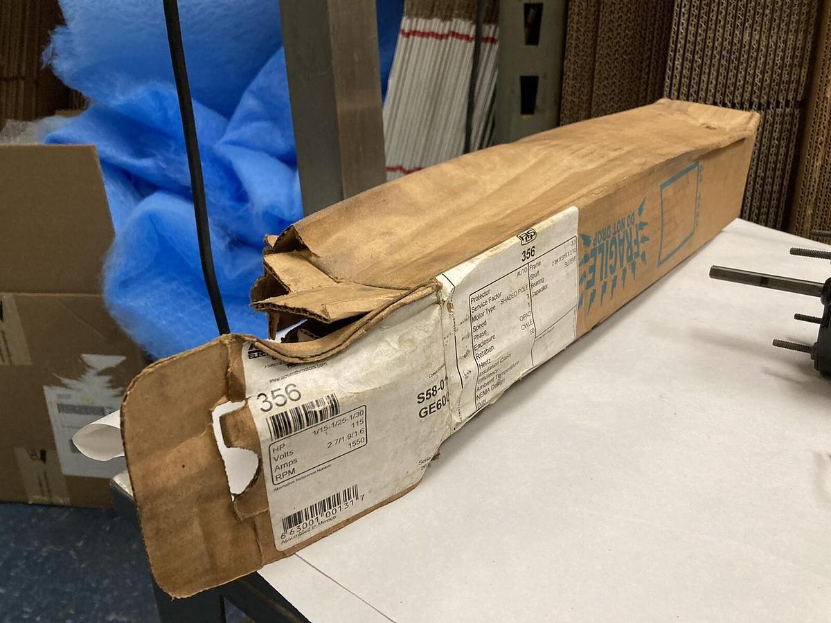 Used AO Smith,JA2S056N,Motor 1/15HP 115V 1550RPM