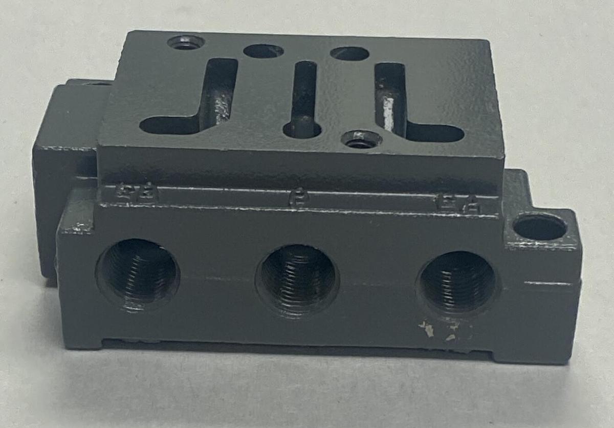 Numatics,103-165,Subbase Individual Solenoid Block NOS