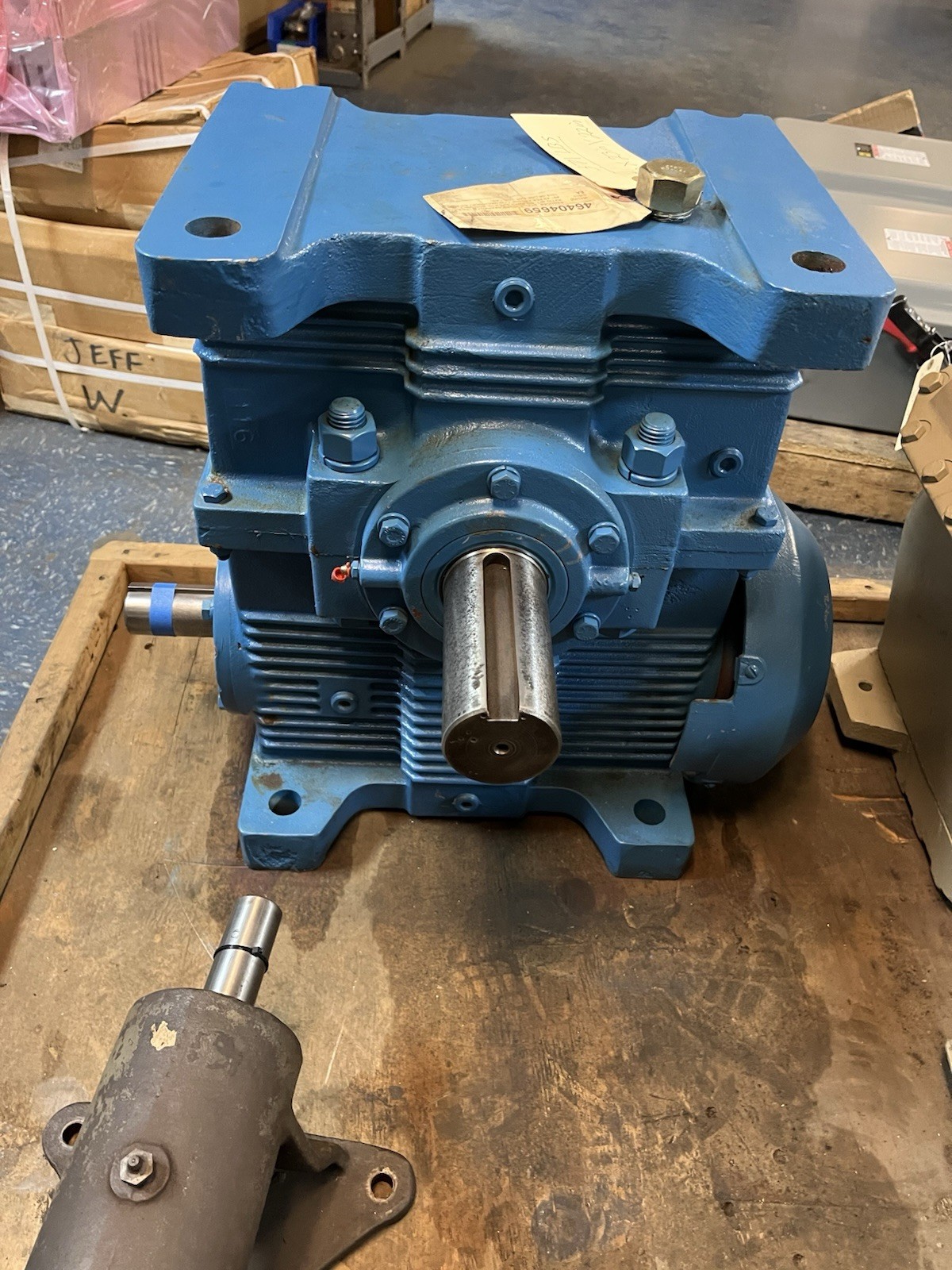 DELROYD,SIZE E-70,SINGLE WORM GEAR REDUCER RATIO 40