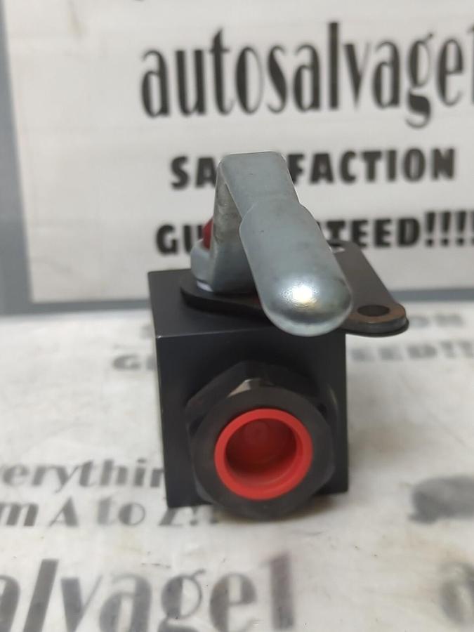 DMIC,BVHO750N,SQUARE BODY HYDRAULIC BALL VALVE 2-WAY 6000 PSI NOS