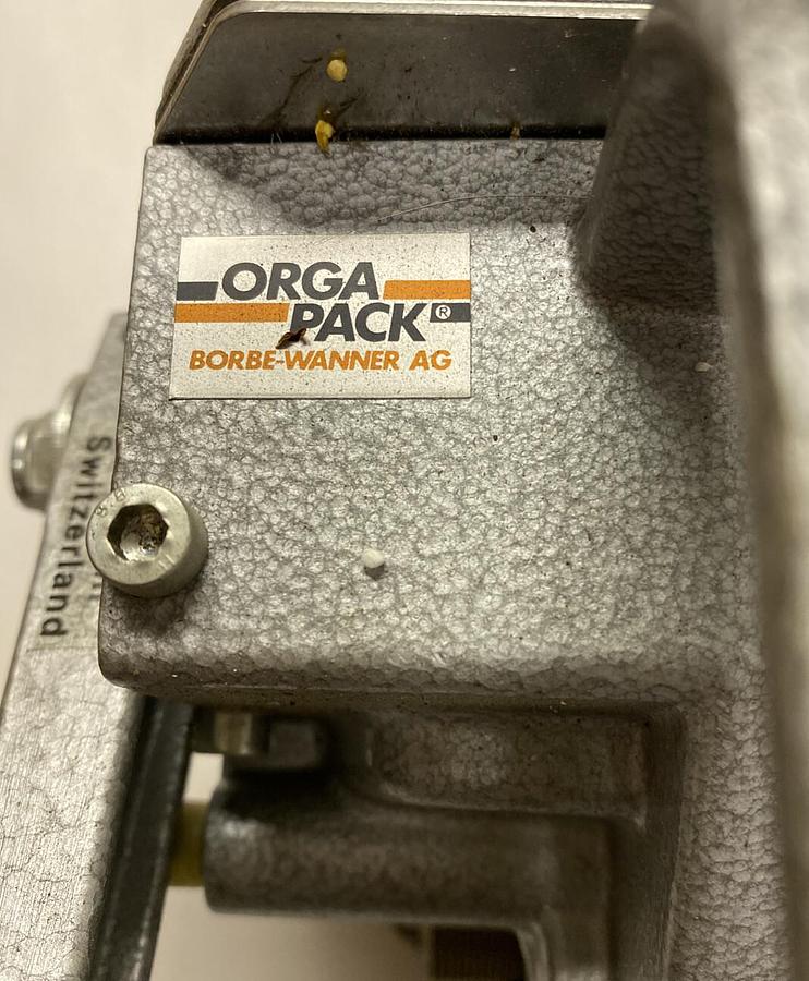 Used Orga Pack,CM 14 D/HM 1/2 INCH, Steel Strapping Tool NOS